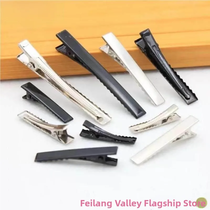 

Черные заколки-уточки для волос, 10 шт., ручной работы, для рукоделия, модные украшения для волос