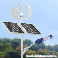 High-efficiency 600W Wind Turbine Generator Kit, 5 Blades, Permanent Magnet Generator, Durable Nylon Fiber, for Reliable Power