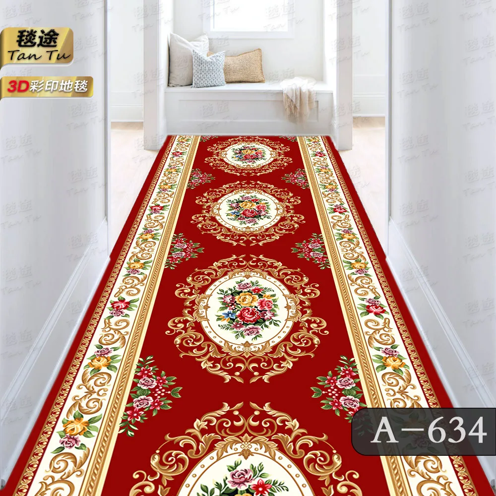 

Long Stair Carpet Nordic Home Bedroom Hallway Carpet Corridor Rug Geometric Aisle Floor Mat Bedside Window Rugs Long Carpet