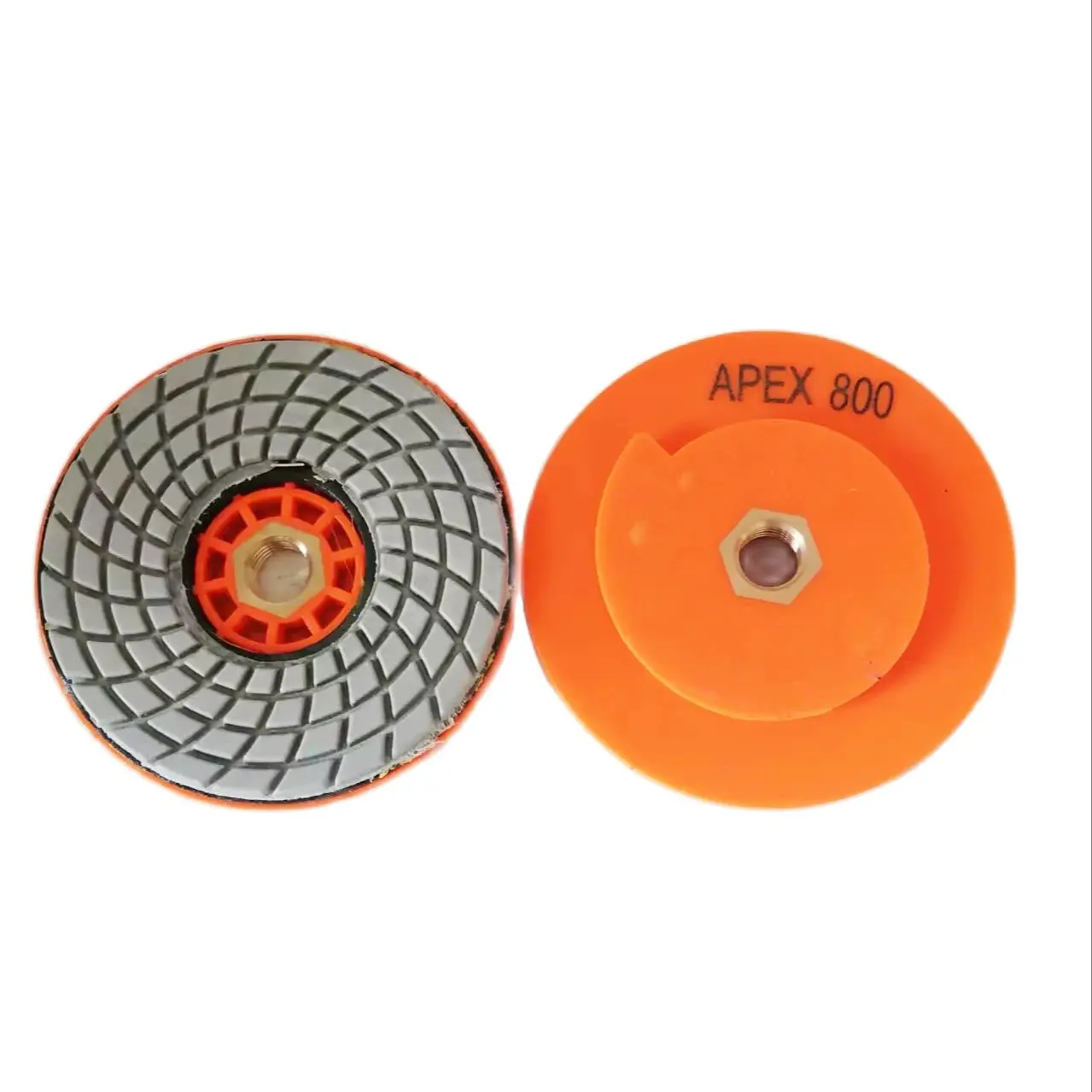 

4“100mm Abrasive Plastic Buckle Lock Diamond Wet Polishing Pad Sanding Disc For Stone Quartz Marble Granite Concrete Grinding