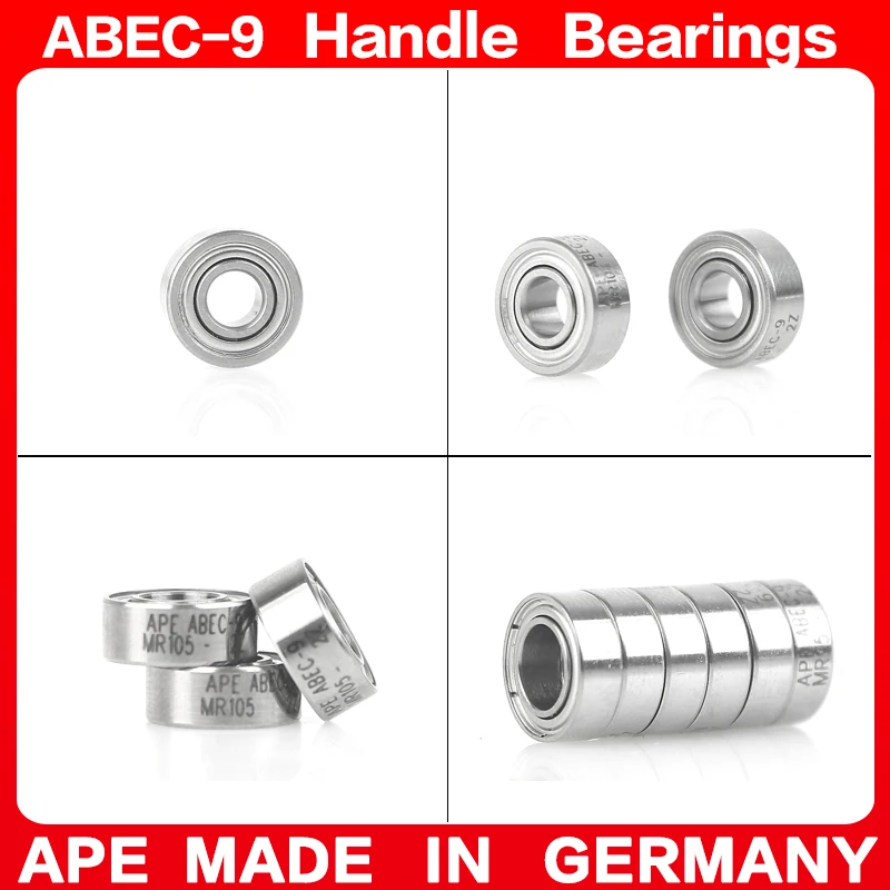 10Pcs Handle Bearings 693ZZ 686ZZ MR52ZZ 683ZZ 684ZZ MR84ZZ 623ZZ MR126ZZ MR128ZZ MR137ZZ MR148ZZ MR106ZZ MR104ZZ MR115 Bearing