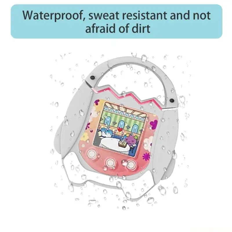 E56B Fashionable Silicone Sleeve Portable Silicone Cover Attractive Cover Case Protective Case for Virtual Pet Machine