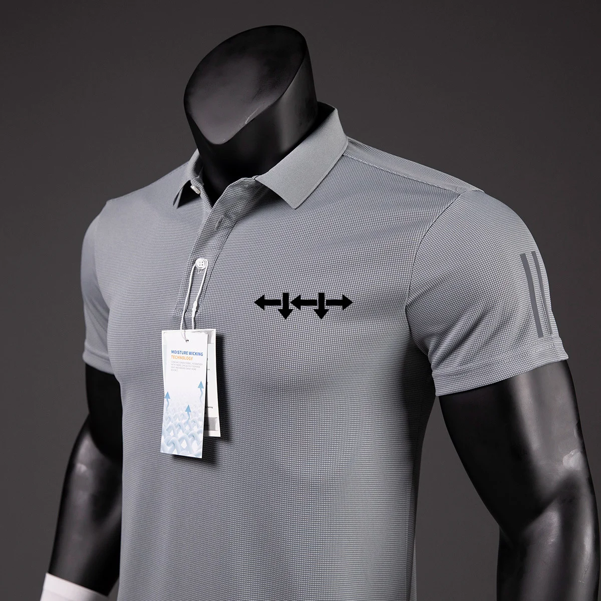 High Quality Unisex Golf Shirt Luxury Polo Shirt Quick-drying Breathable Lapel Short-sleeved T-shirt Men Summer