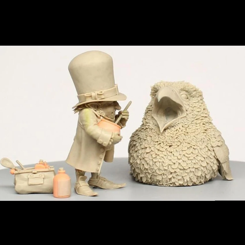 Resin soldier 1/32 FANTASY NURSE 54mm ancient crew soldier Model Unassambled Unpainted Figure Building Kit