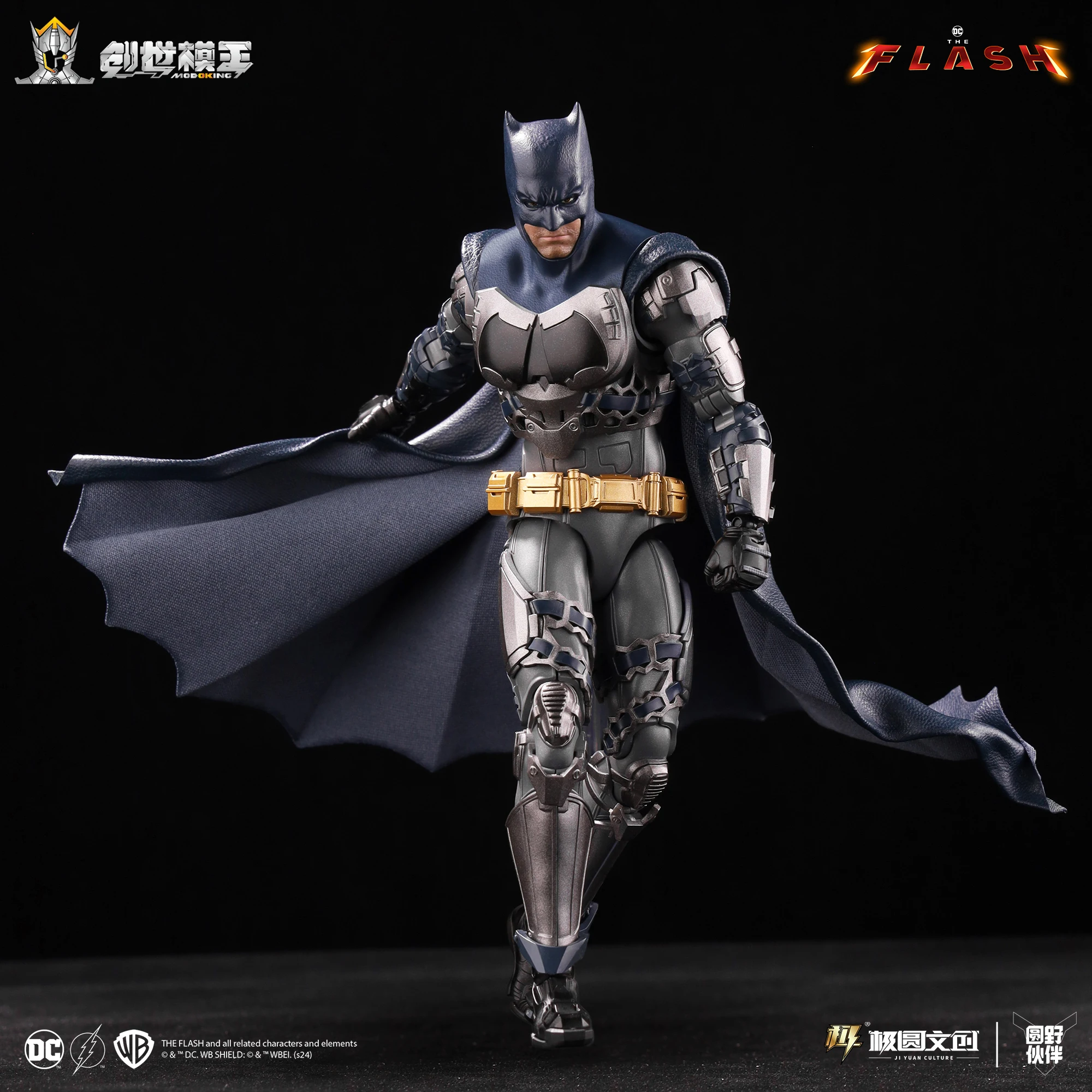 [IN STOCK] MODOKING Batman 1/12 Action Figure The Flash Movie Character Model Batman