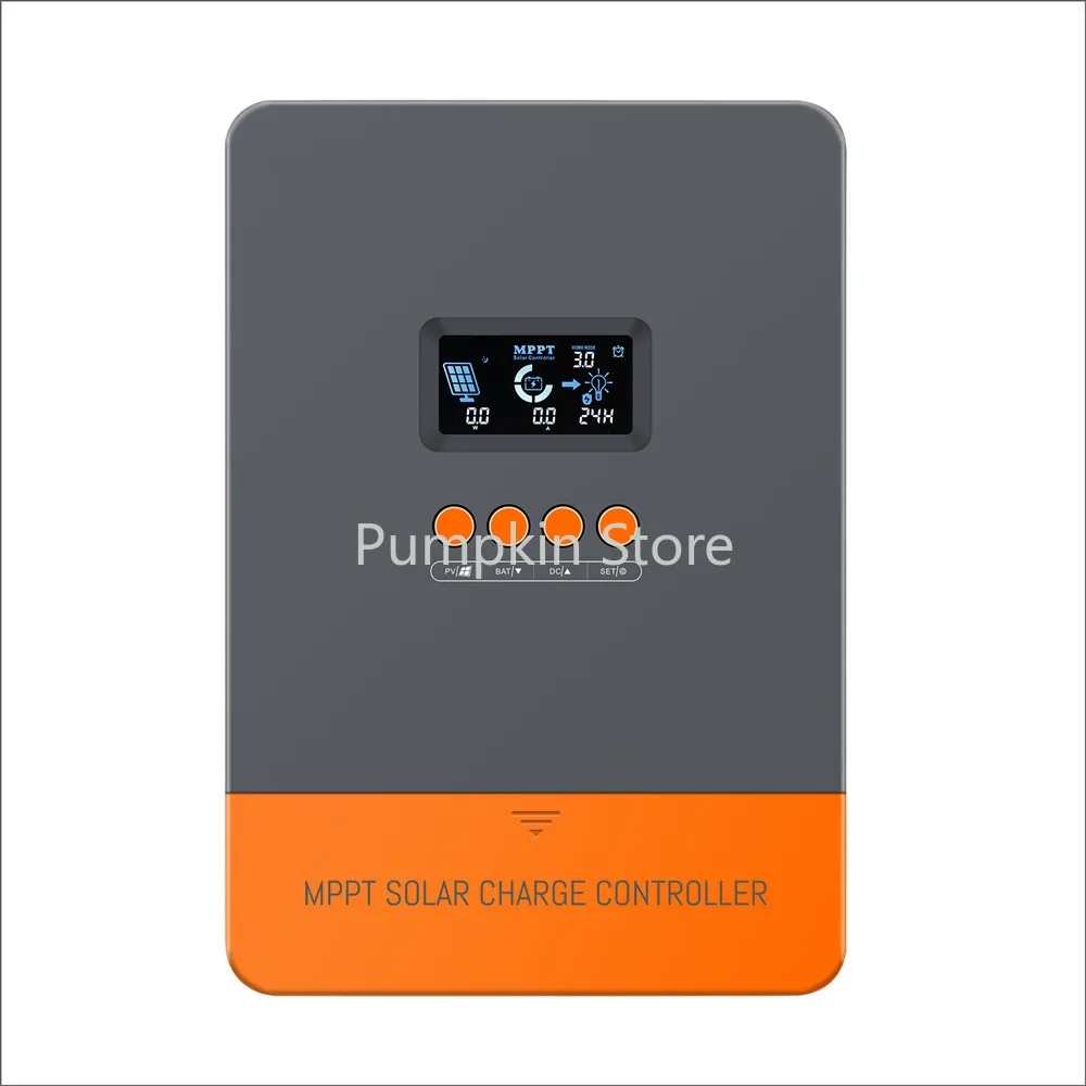 MPPT60A 12V24V48V solar controller backlight LCD cooling