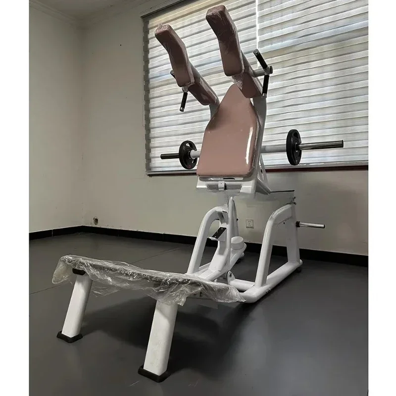 Vertical Black Squat Equipment Leg Stretch Bodybuilder