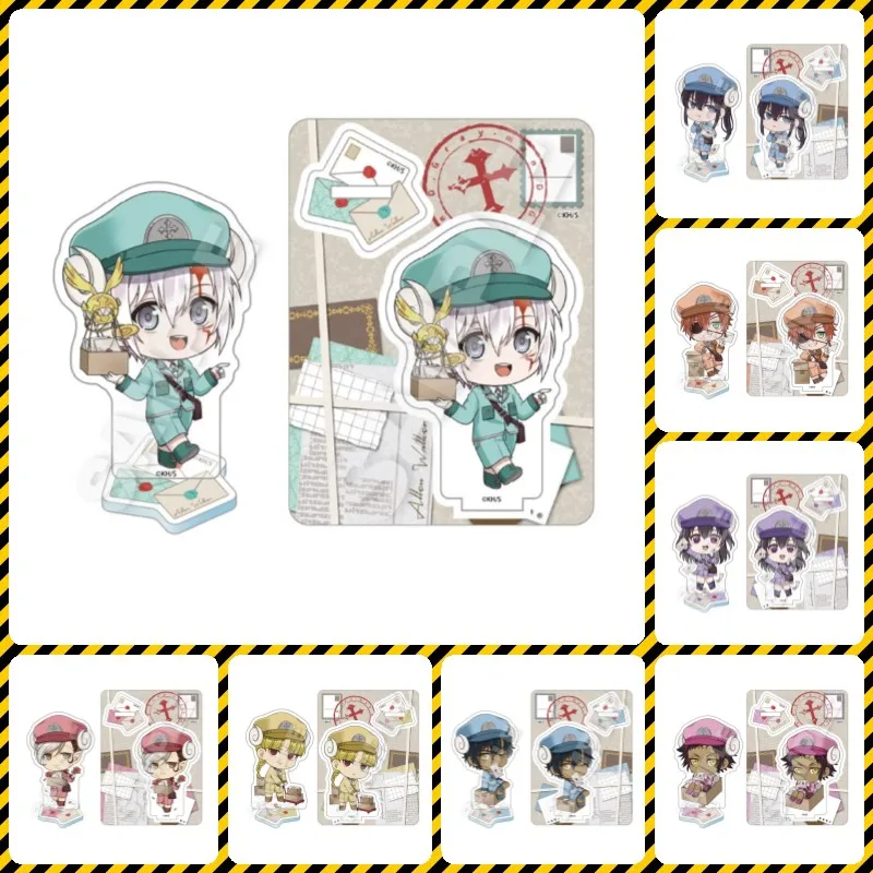 Figura de Acrílico de D.Gray-man de 10 cm, Adorable Soporte de Acrílico para Figuras, Adorno Coleccionable, Accesorio para Llavero, Figura de Escritorio