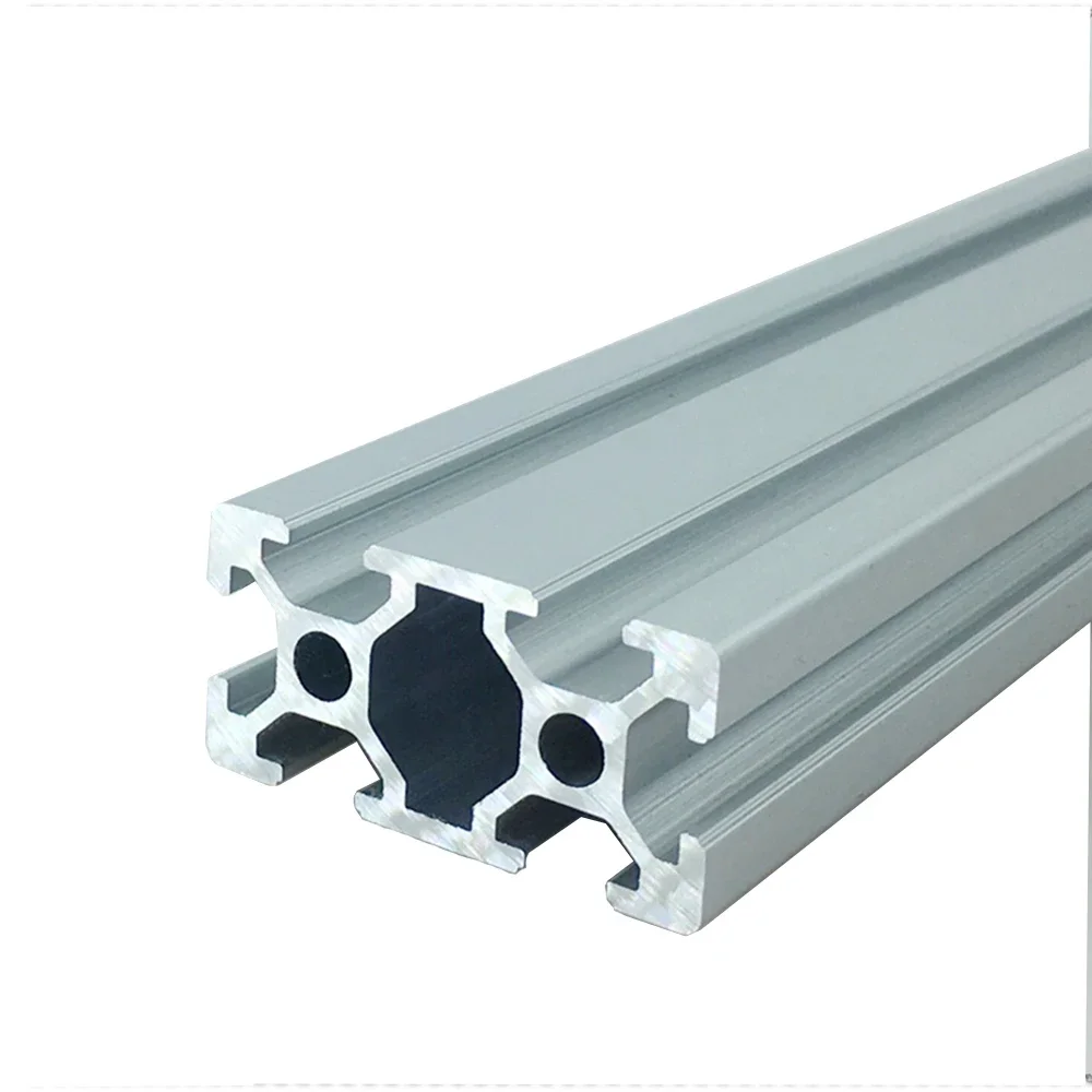 Guia linear da extrusão de alumínio para a bancada, peças da máquina do CNC, T-entalhe, CNC, peças da máquina, 100mm, 150mm, 200mm, 2040