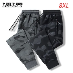 Frühling Herbst Männer Kausalen Camouflage Jogger Hosen Jogginghose Herren Kordelzug Mode Hosen Sport Hosen Männlichen Große Größe 7XL 8XL