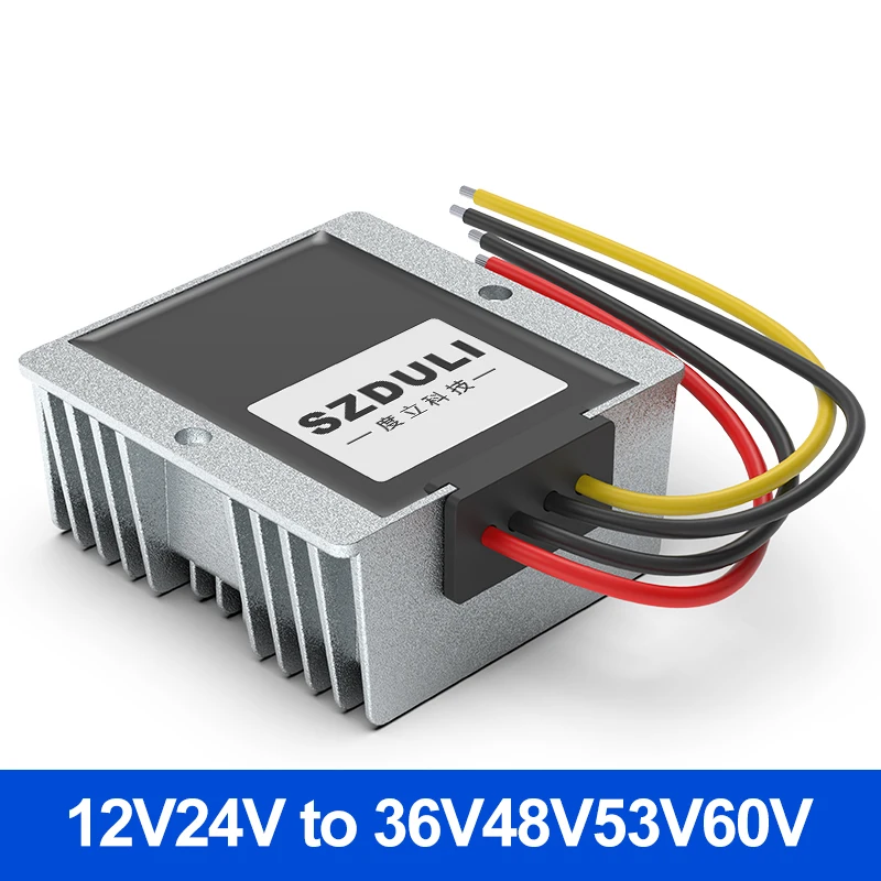 

12V24V to 48V3A-8A DC Booster Power Converter Vehicle mounted DC-DC24V to 36V 48V Transformer Power Module Switch Monitoring Pow