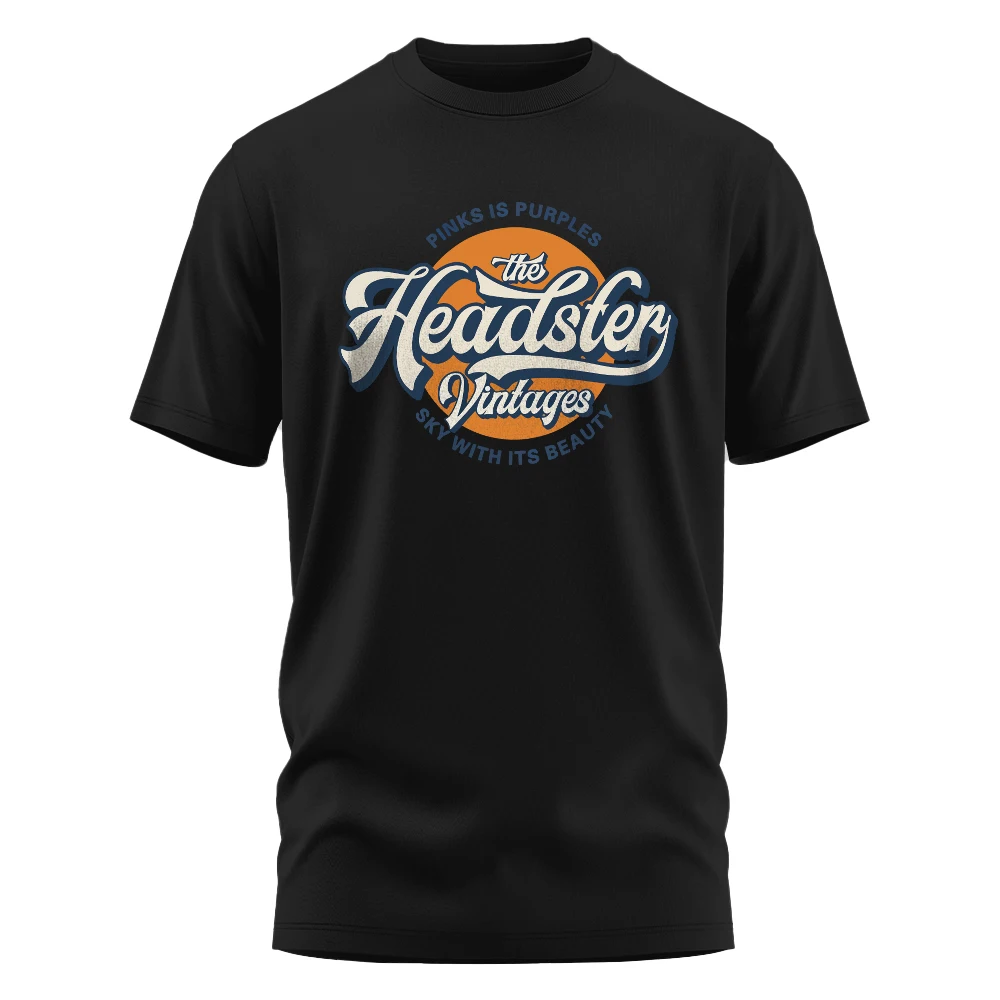 

2026 New Summer T-Shirt Old Shcool Vintage Printed Tees for Men Women Cotton Tops