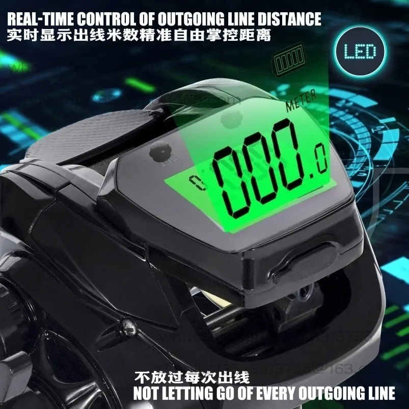 Large screen digital display water drop wheel factory direct sales spot quick delivery