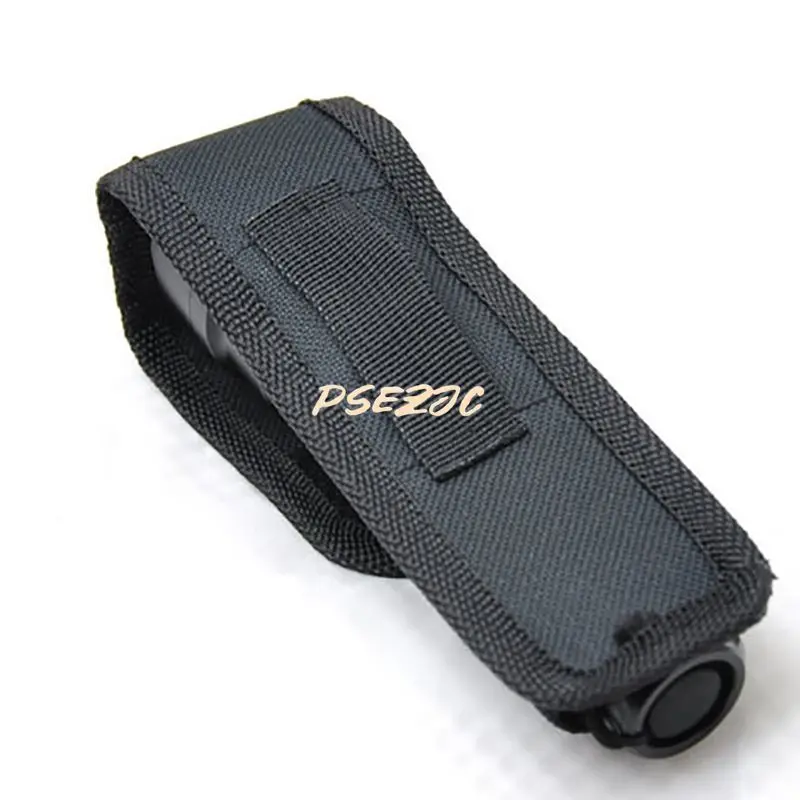 Portable and Durable Nylon Belt Flashlight Holder with Excellent Strength Porta Lanterna