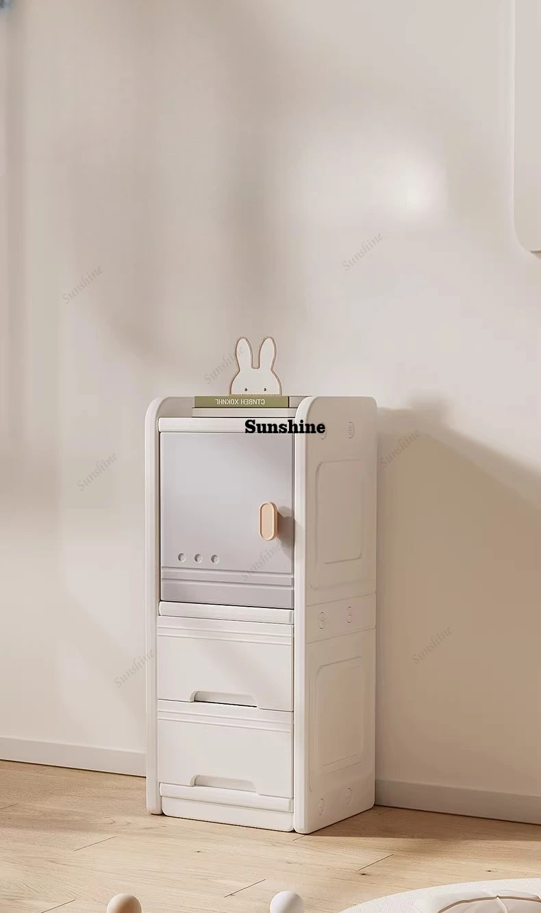 Simple bedroom, living room, study, storage shelf, small storage cabinet, large capacity organizer bedside table