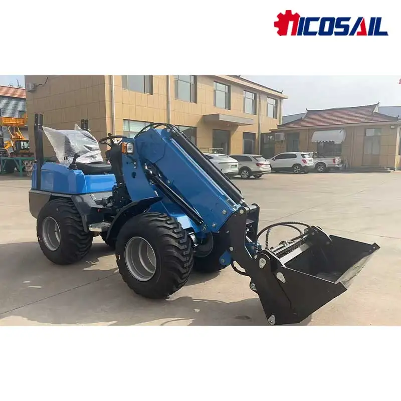 รถตักแบบยืดหดได้คุณภาพสูงอเนกประสงค์สำหรับงานอุตสาหกรรมและสวนสาธารณะ