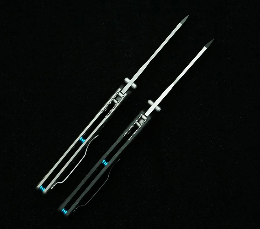 LEMIFSHE Osborne 940 navaja plegable titanio carbono S90V EDC - imagen 4