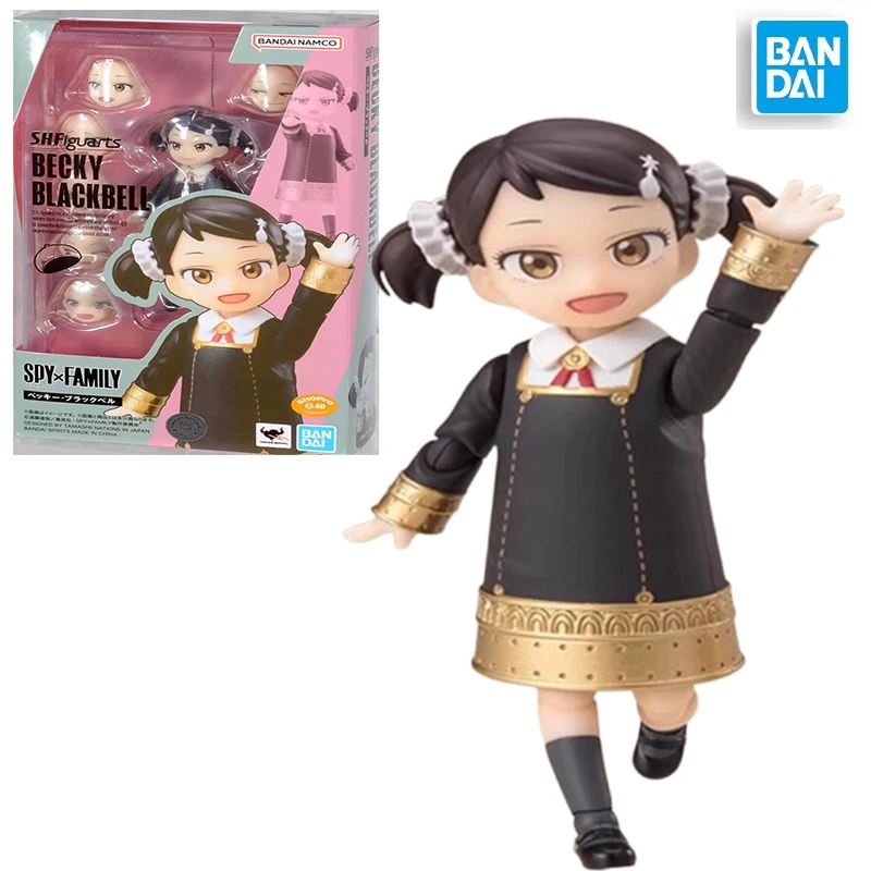 

Original Bandai SPY FAMILY Shf Becky Blackbell Action Figure Toys Collectible Gifts for Children