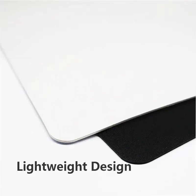 لوح ماوس مطاطي مضاد للانزلاق للألعاب ، لوح كمبيوتر صغير ، سطح مكتب عالمي وكمبيوتر محمول ، أسود بسيط ونقي ، رياضة إلكترونية ، مكتب