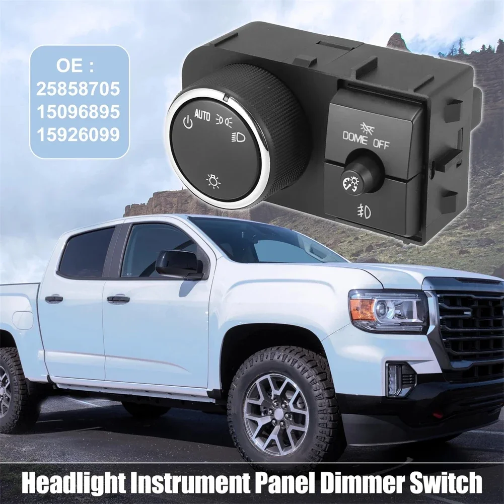 

Headlight Switch 25858705 15096895 15926099 For Cadillac For Escalade For Chevrolet For Avalanche For GMC For Sierra For Yukon