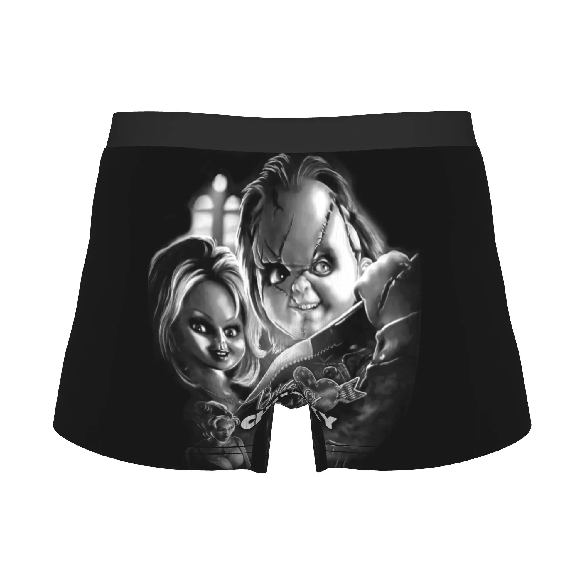 Bride Of Chucky Boxers Shorts Men's Killer Doll Chucky Briefs Underwear Cool Underpants