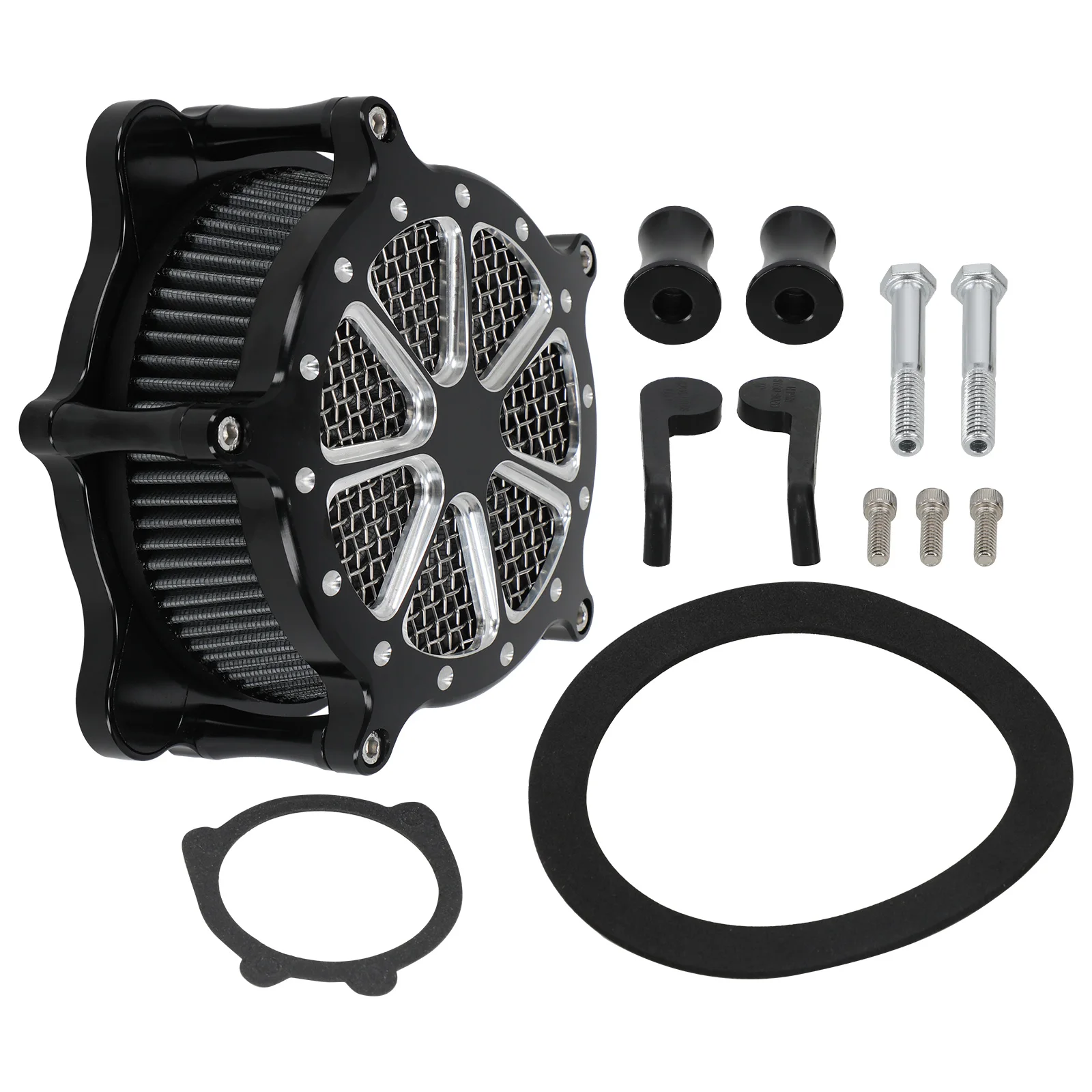 

New Air Filter Cleaner For Harley Dyna FXR 2000-2017 Softail 00-2015