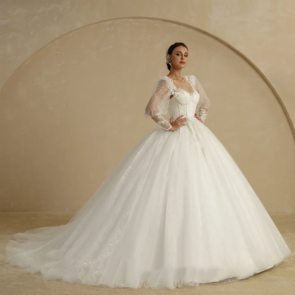 Elegante Böhmen Frauen Brautkleider Glitzer Tüll A-Linie Brautkleider Wisch länge Blume Prinzessin Vestidos de Novias