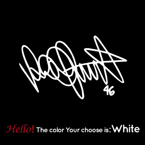 Rossi Signature Motorcycle Car Body Sticker Vinyl Decal Decorate Sticker Waterproof Fashion Funny Motorcycle Styling Accessories