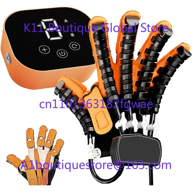 

Stroke Hemiplegia Finger Rehabilitation Device Functional Robot Hand, Glove Therapy Stroke Rehabilitation Robot Glove