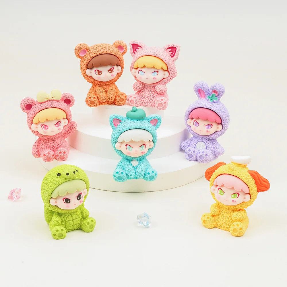 

Матовый Didi Big Sister из смолы, фигурка ручной работы, брелок для мобильного телефона, модная слепая сумка