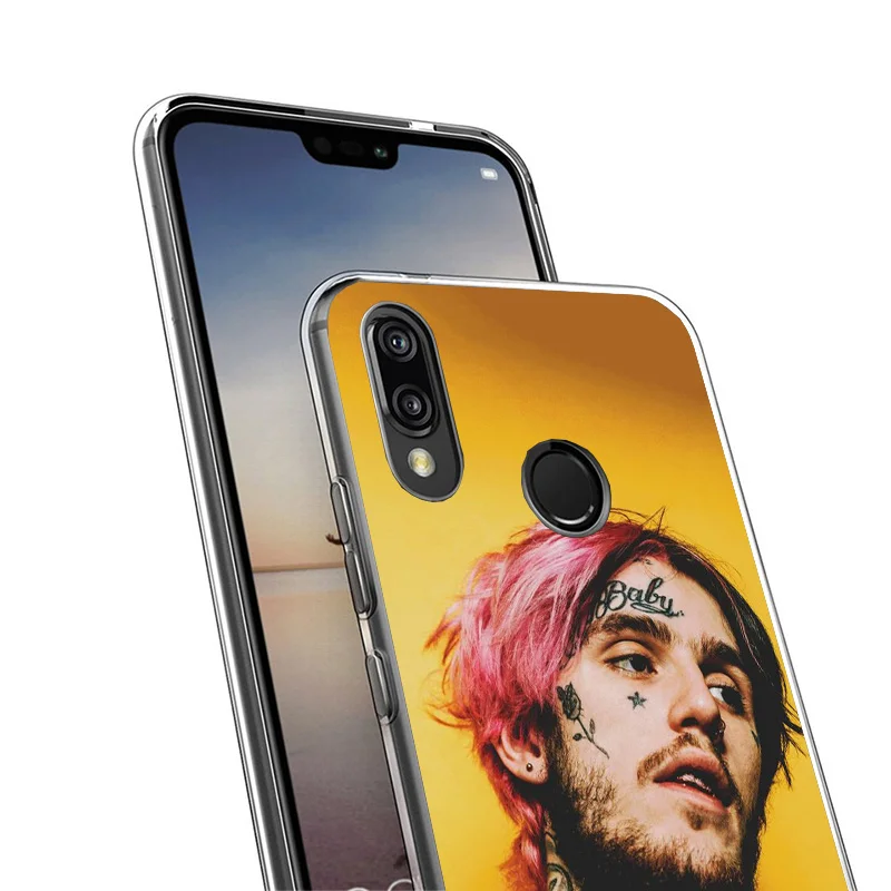 Lil Peep Singer Phone Case For Huawei P40 P30 P20 P10 Lite Mate 20 10 Pro P Smart Z Y5 Y6 Y7 Y9 Personalized Print Cover