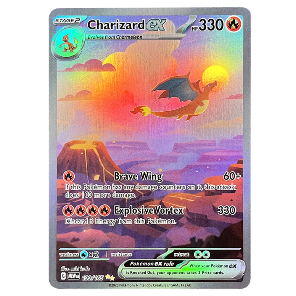 Carte PKM Olografiche Charizard Ex GX Arcobaleno Blastoise VMAX Darkrai VSTAR Hobby Collezione rara Carte da battaglia Giocattoli Regali