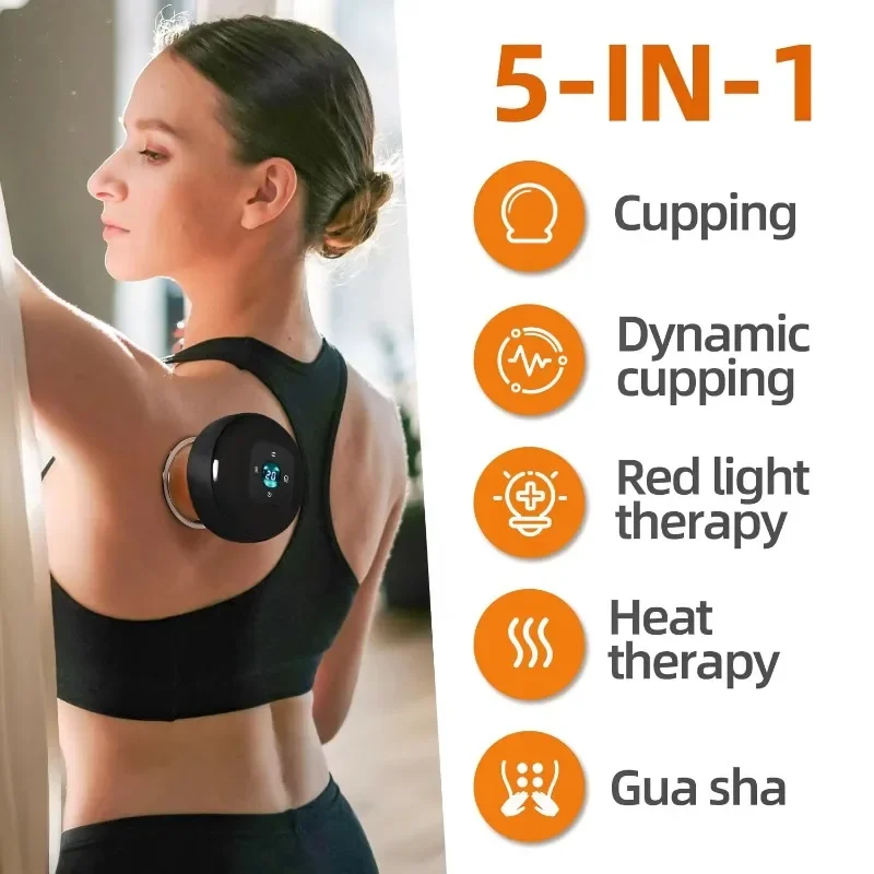 

Intelligent Cupping Massager Cupping Treatment Back Muscle Pain Fat Removal Rehabilitation Equipment