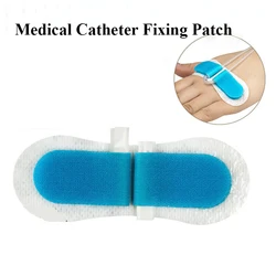 5Pcs Adhesive Medical Catheter Indwelling Needle Fixing Device PICC CVC Thin Drainage Tube Disposable Fixation Dressing Patch