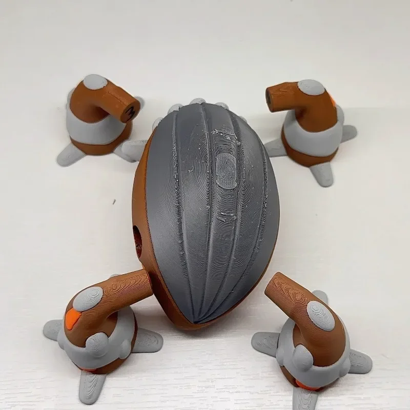 8.5 سنتيمتر ثلاثية الأبعاد الطباعة 1/20 مقياس العالم Heatran بوكيمون لعبة الطرفية PLA جمع نموذج سطح المكتب زخرفة الديكور هدية لصبي