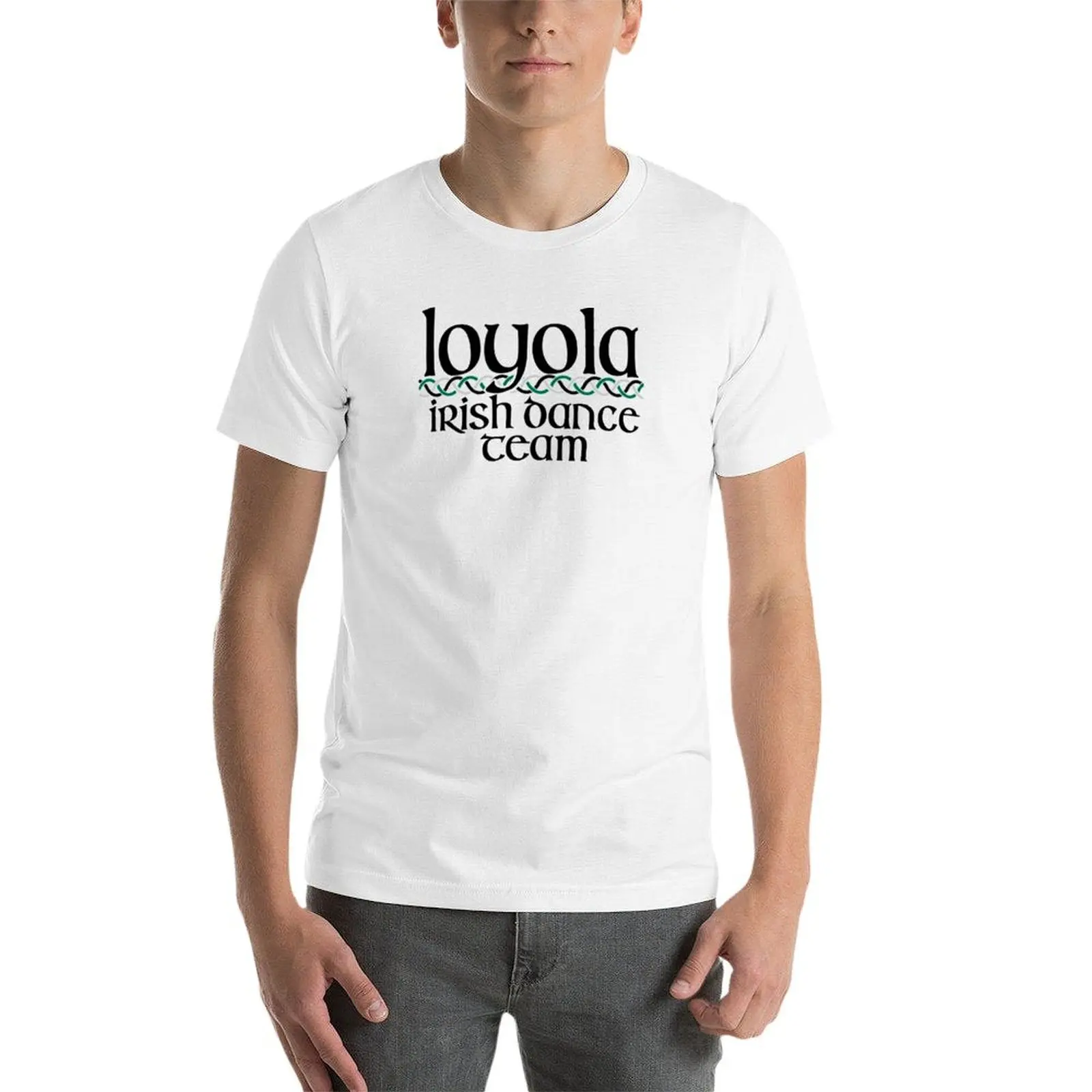 Loyola University Maryland Irish Dance Team T-Shirt t shirts designer essential t shirt t shirts for man cotton funny T-shirt view 3