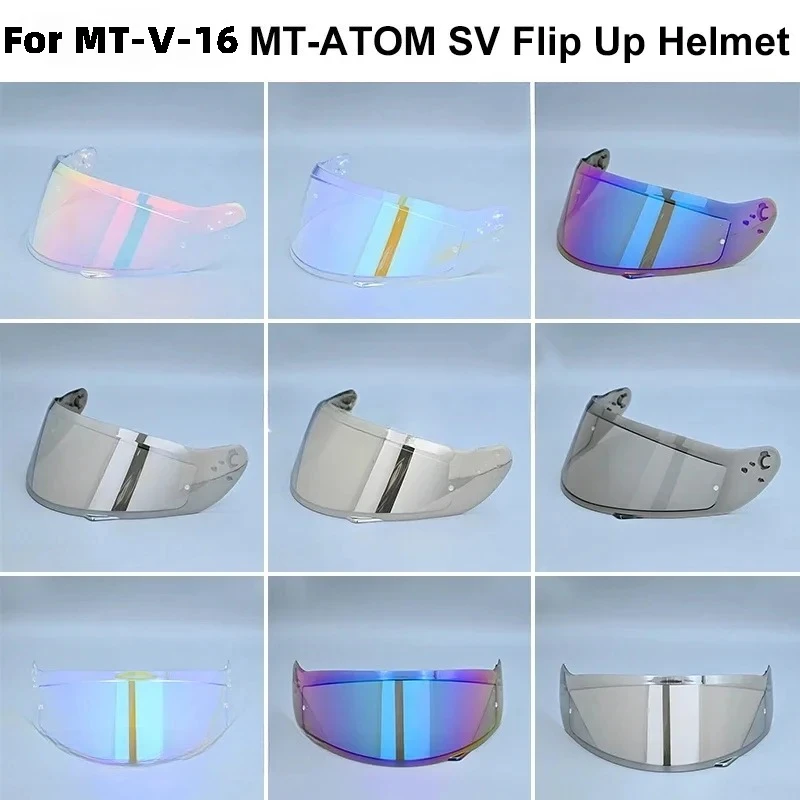 

For MT-V-16 ATOM SV Helmet For MT Disposter Helmet Library Visor Lens, Motorcycle Accessories