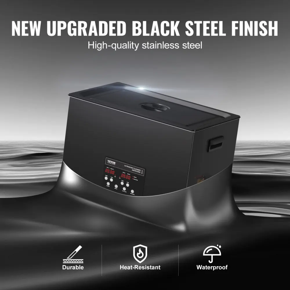 VEVOR  Ultrasonic Cleaner  Digital Ultrasonic Cleaning Machine with Upgraded Degassing   Model  Industrial Ultrasound Cleaner