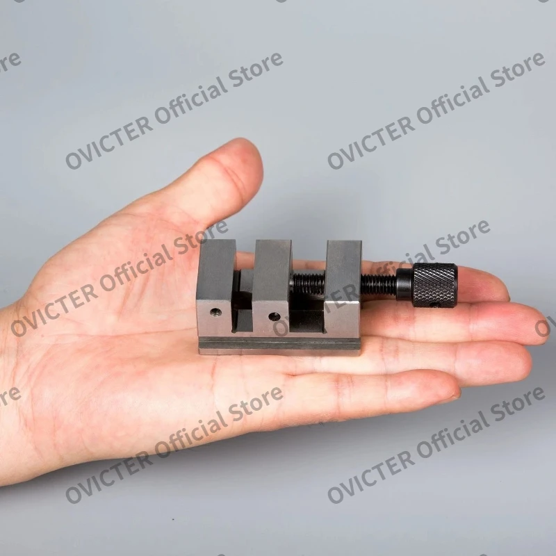 Mini Small Cross V mouth V groove Flat Pliers QGG33A 38A CNC Micro Precision Quality Tool Steel 35MM Lengthened Opening Vise