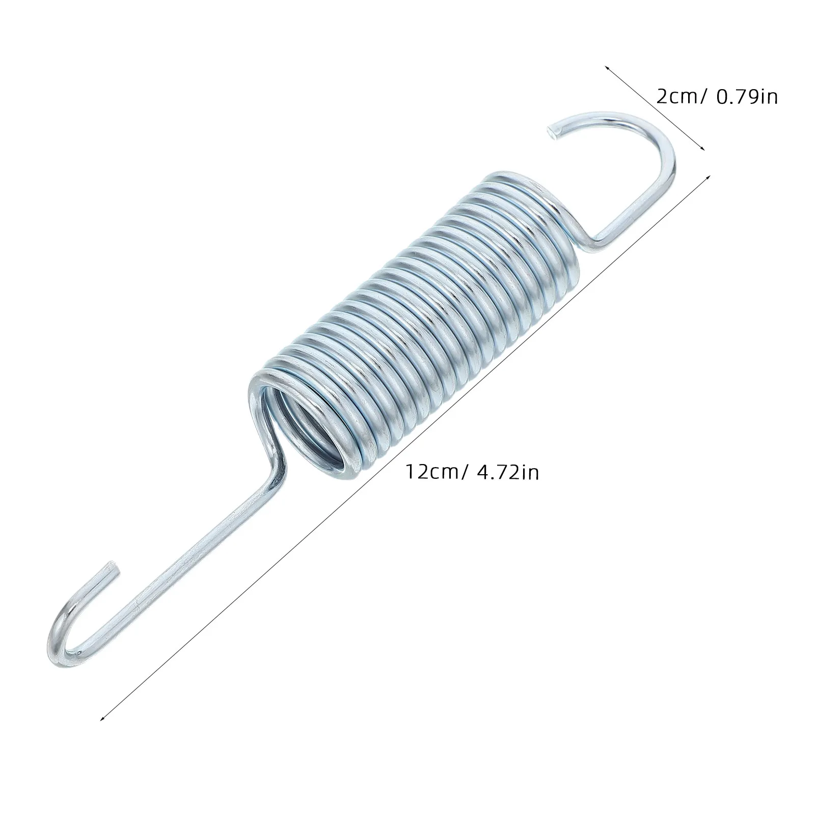 2Pcs Recliner Chair Spring Replacement Sofa Recliner Mechanism Tension 4.72inch Long Neck Hook Style Chaise Lounge Sofa Repair