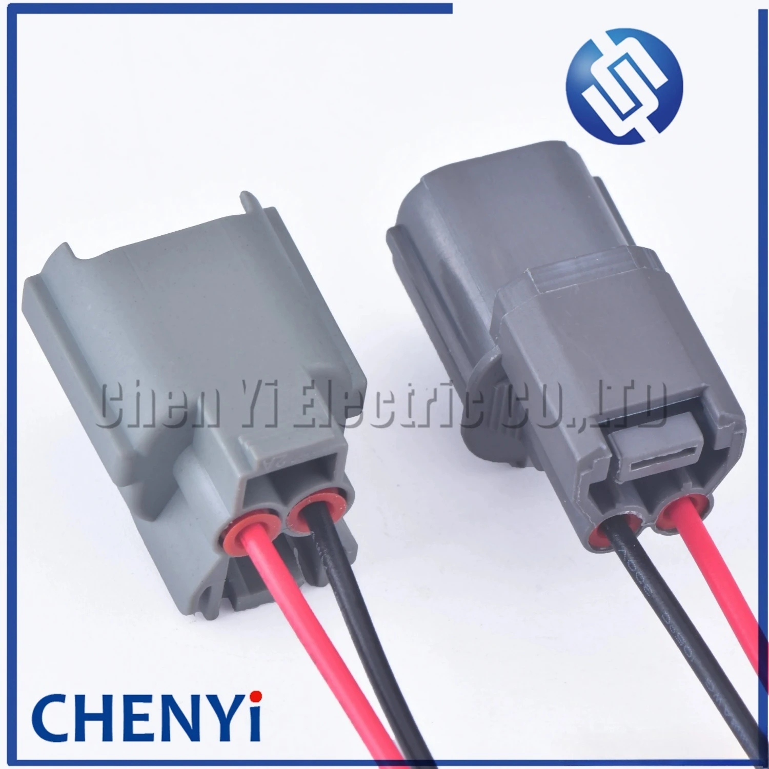 2 Pin Auto waterproof connector Car light wiring harness plug Rear door lock motor horn plug for Honda BUICK 6181-0070 6189-0129