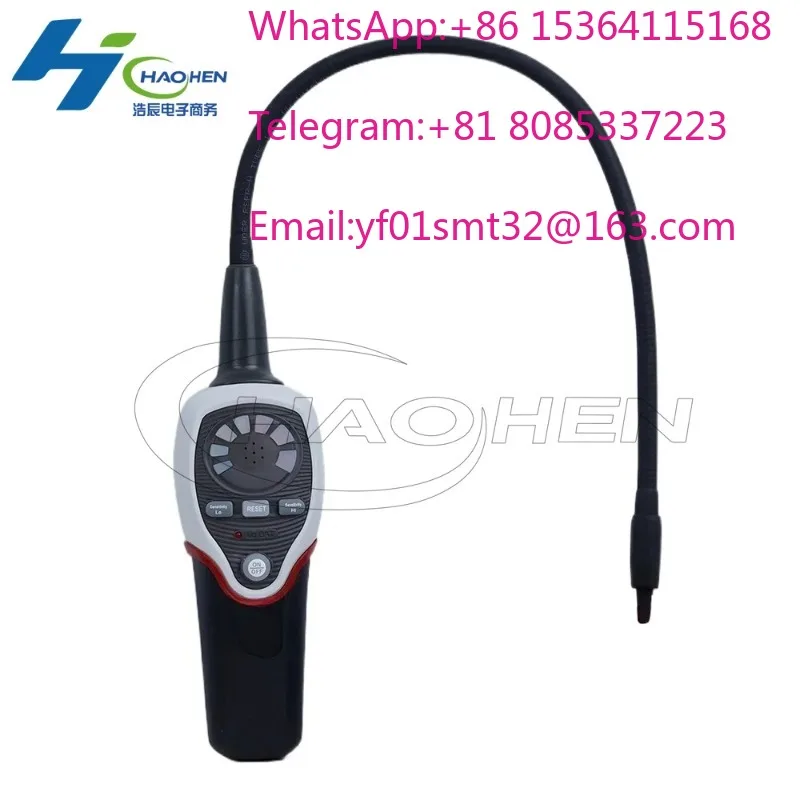 Refrigerant Halogen Leak Detector Tester Meter RLD-382P Refrigeration System Leak Detector R410A R134A R407C R404A R22