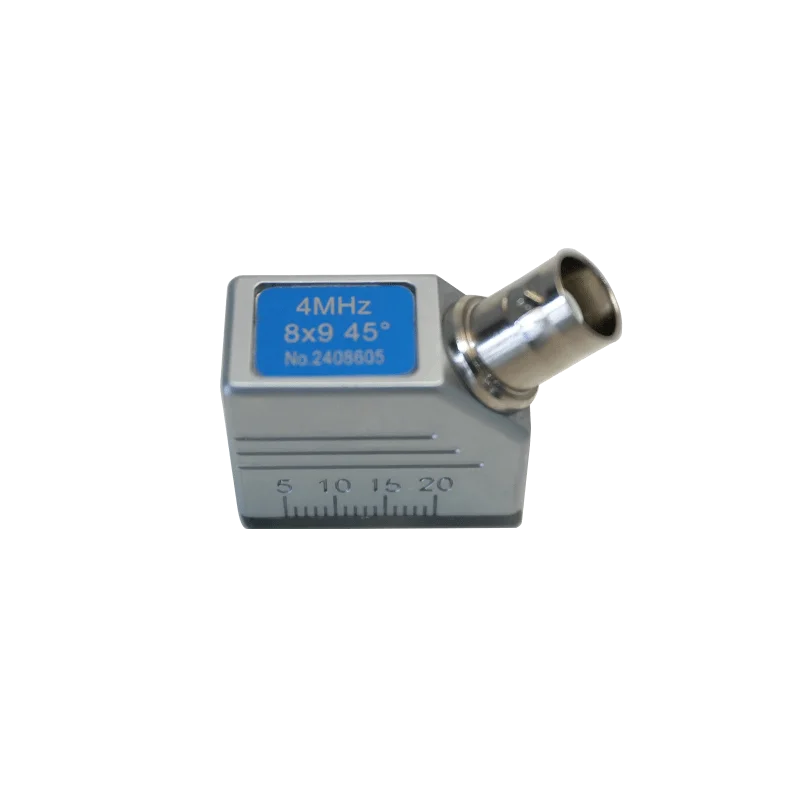 

DANA UT Angle Probe 4MHZ 45 Degree 8mm 9mm Chipsize BNC Q9 Interface Ultrasonic Flaw Detector Accessories UT Ndt
