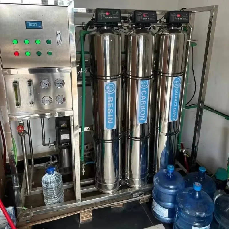 

Water Purification System Plant Water Treatment Desalination Salt Drinking Water Reverse Osmosis Purified Treatment Device
