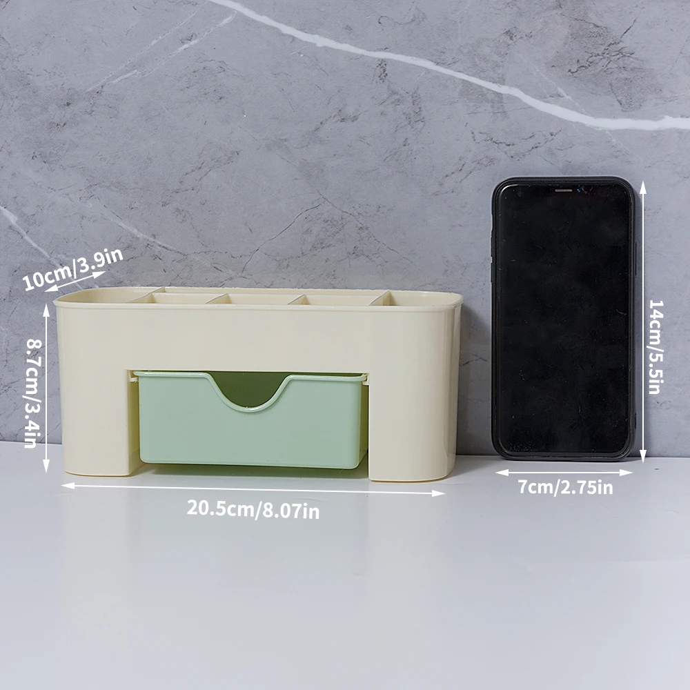 D5 Nail Storage Box Organizer Container Cotton Swab Storage Box Accessories Cleaning Desktop Tools Jewelry Box Cosmetic Storage