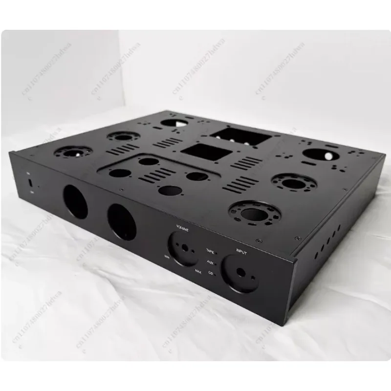 Push-pull Chassis Aluminum Alloy Power  Front Stage Box Fever Audio DIY Chassis All-aluminum Chassis Customized