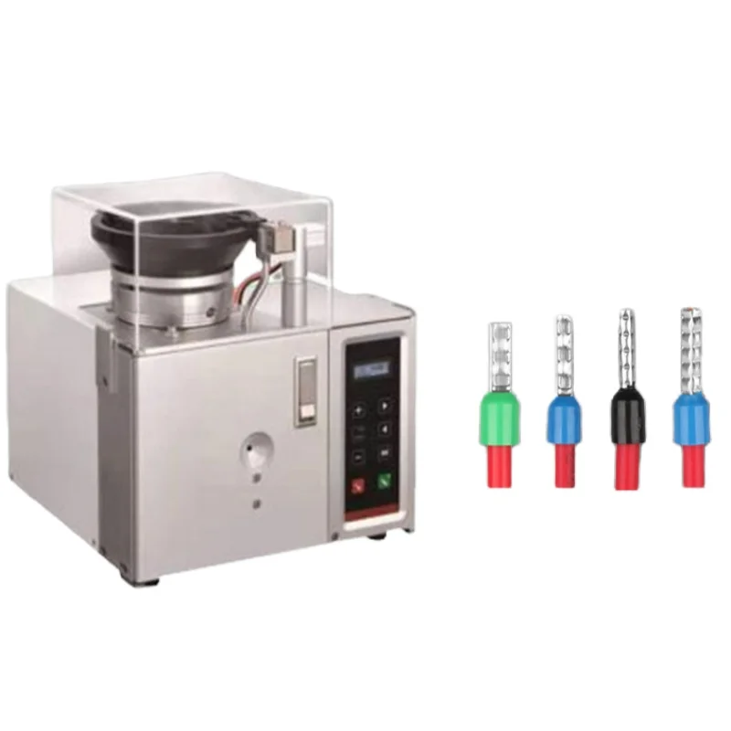 Automatic Pre-Insulated Terminal Stripping Crimping Machine Cable Manufacturing Equipment Hydraulic Ferrule Wire Terminal Strip