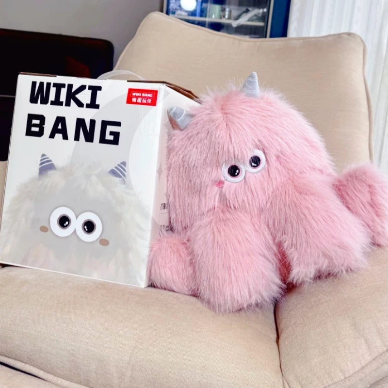 

Wikibang Fluffy Little Monster Stuffed Plush Doll Soft Skin Friendly Material Natural Scented Healing Toy Surprise Birthday Gift