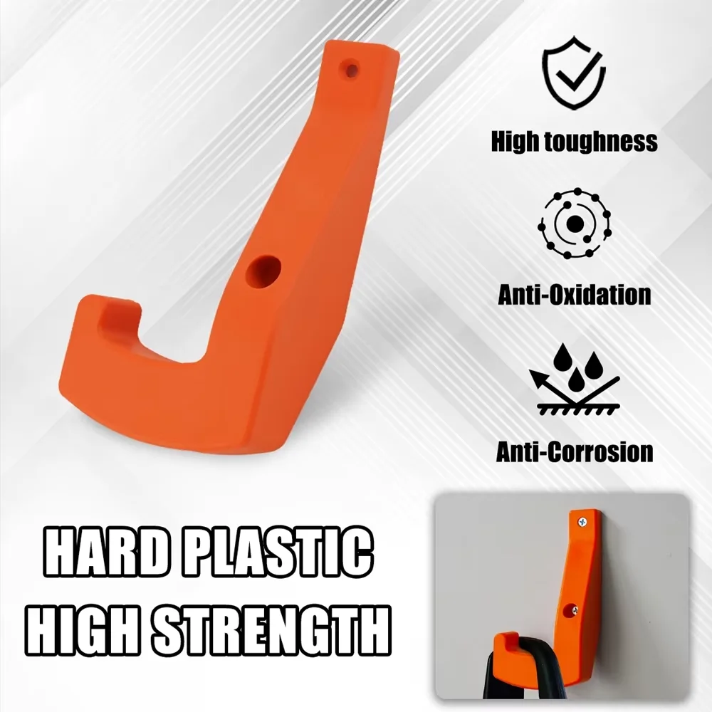 

1/3/5 шт. настенный держатель вешалки кронштейн для STIHL ECHO HUSQVARNA настенная стойка держатель крючка для хранения цепной пилы крючок с винтами