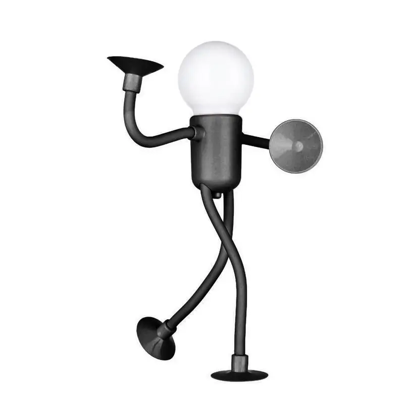 Veilleuse de dessin animé extensible avec ventouse, lampe de chevet amusante, salle d'étude, chambre à coucher, britannique